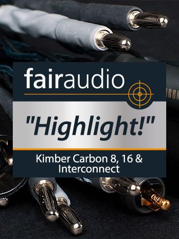 Fairaudio Test Kimber Carbon 8,16, Interconnect
